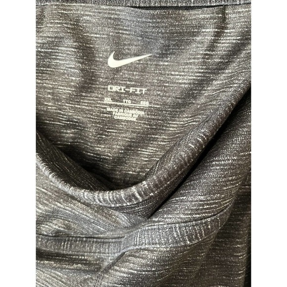 Nike Dri Fit One Luxe Leggings Size XXL Mid Rise Black/Heather gray Women's - Picture 10 of 12